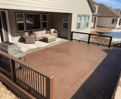 Ground Level Deck