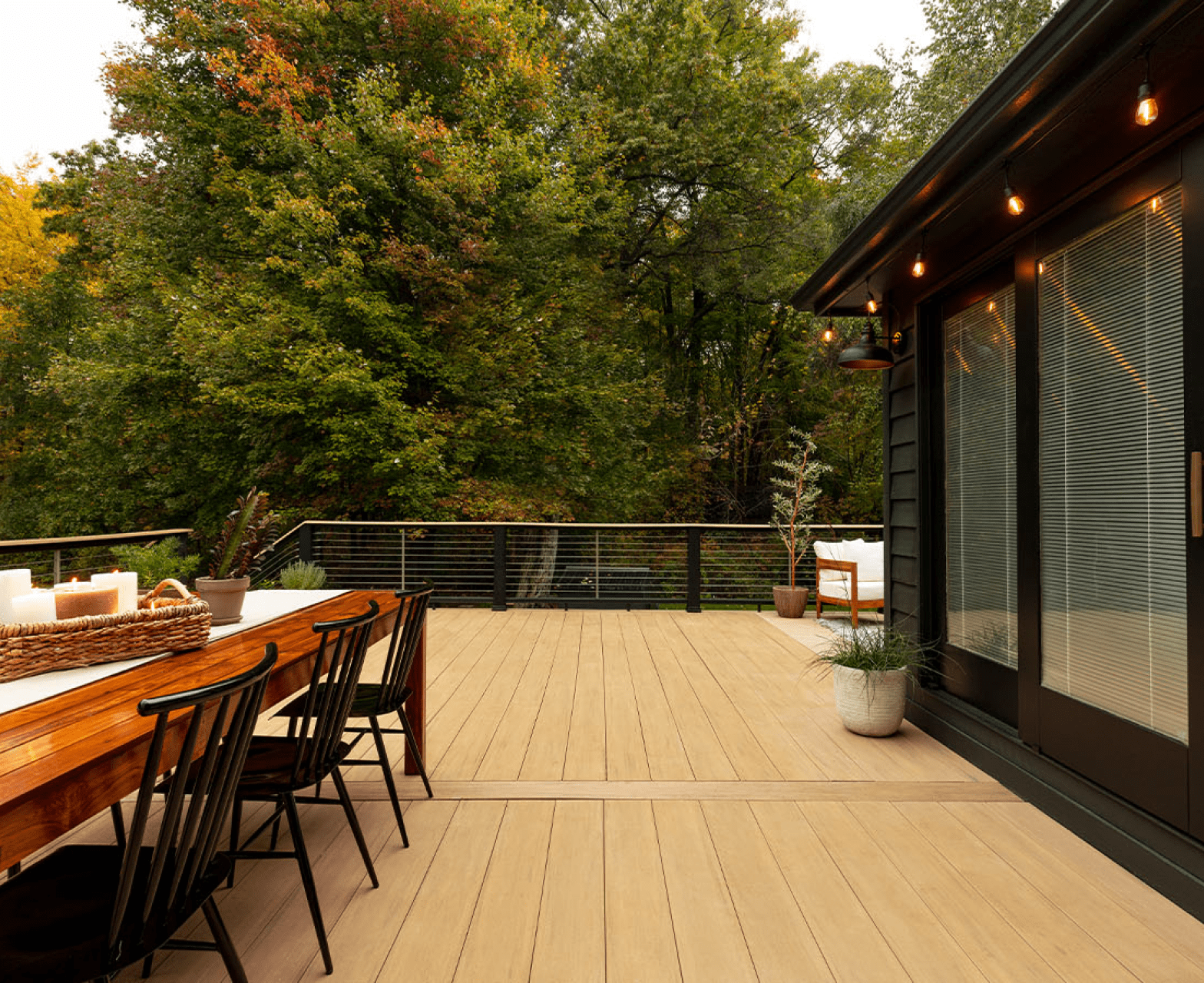 Timber Tech deck with Weathered Teak finish