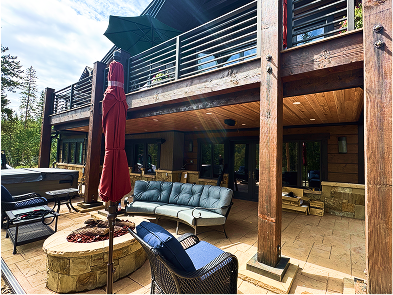 Hickory wood underdeck system