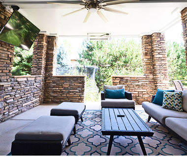 Undercover deck system with recessed lighting