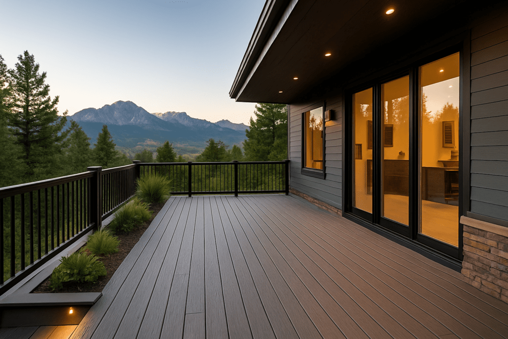Composite vs. wood decking: choosing the right material for your outdoor space