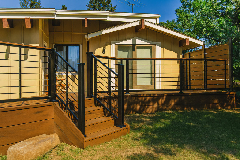 Premium deck railings for safety and style in Colorado